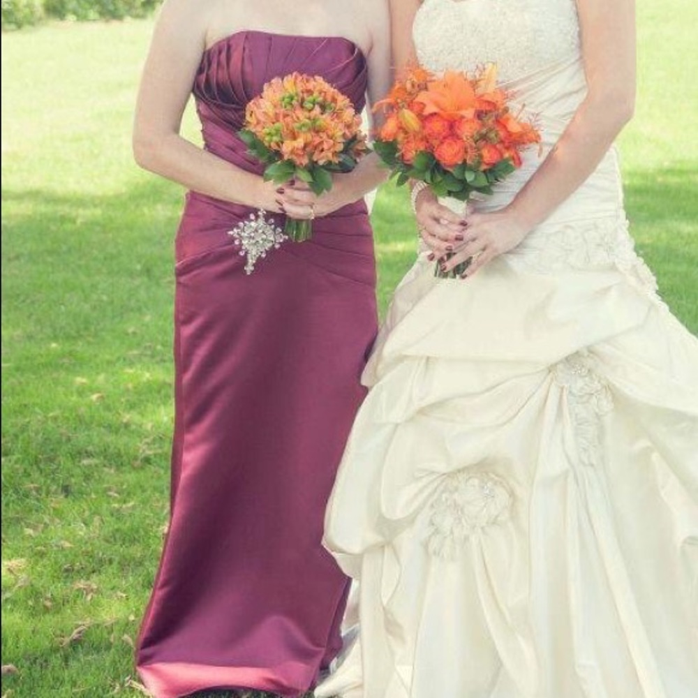 Burgundy Formal Gown